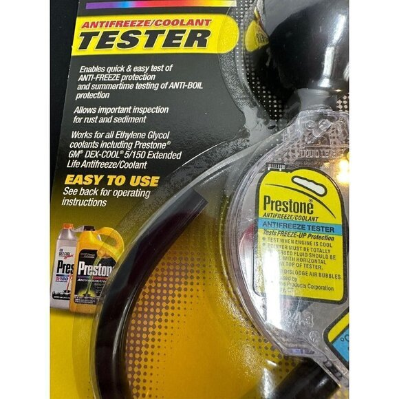Prestone Antifreeze Coolant Tester Hydrometer AF1420 New NOS - Picture 8 of 12